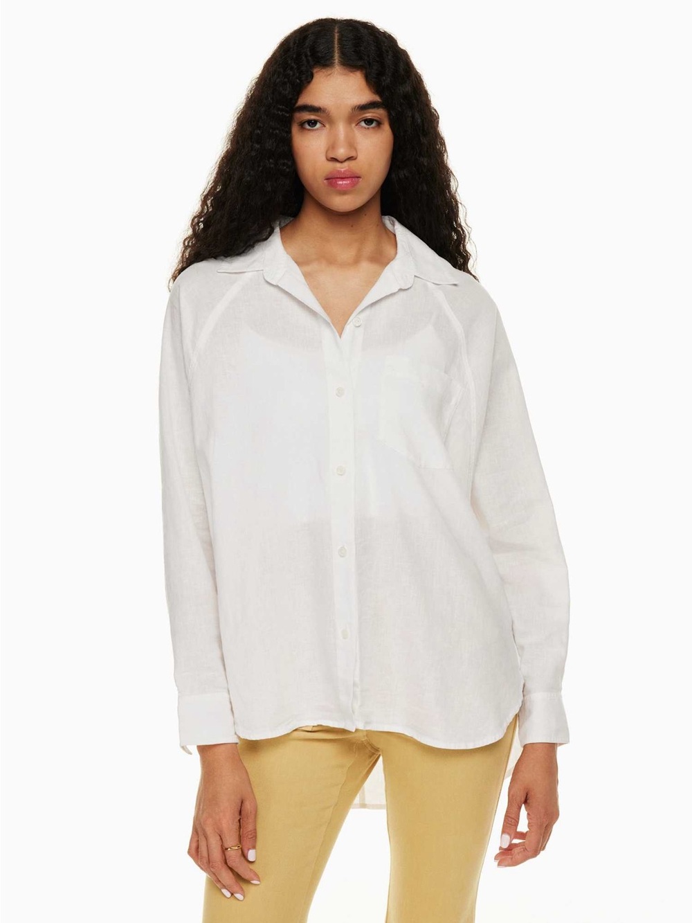 Wilfred Free Boyfriend Linen Shirt